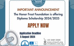 The Honor Frost Foundation Diploma Scholarship 2024/2025